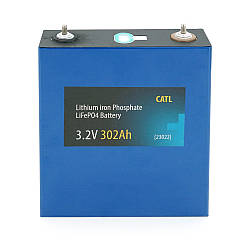 Осередок CATL 3.2V 302AH для збирання літій-залізо-фосфатного акумулятора, 4000 циклів, 204 х 72 х 174 мм Q4