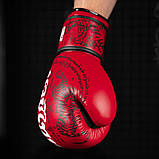 Боксерські рукавиці Phantom Muay Thai Red 12 унцій (капа в подарунок), фото 8