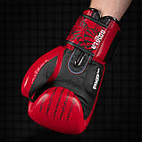 Боксерські рукавиці Phantom Muay Thai Red 12 унцій (капа в подарунок), фото 11