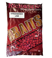 Бойлы Richworth 20mm Strawberry Jam Euro Boilies, 1kg