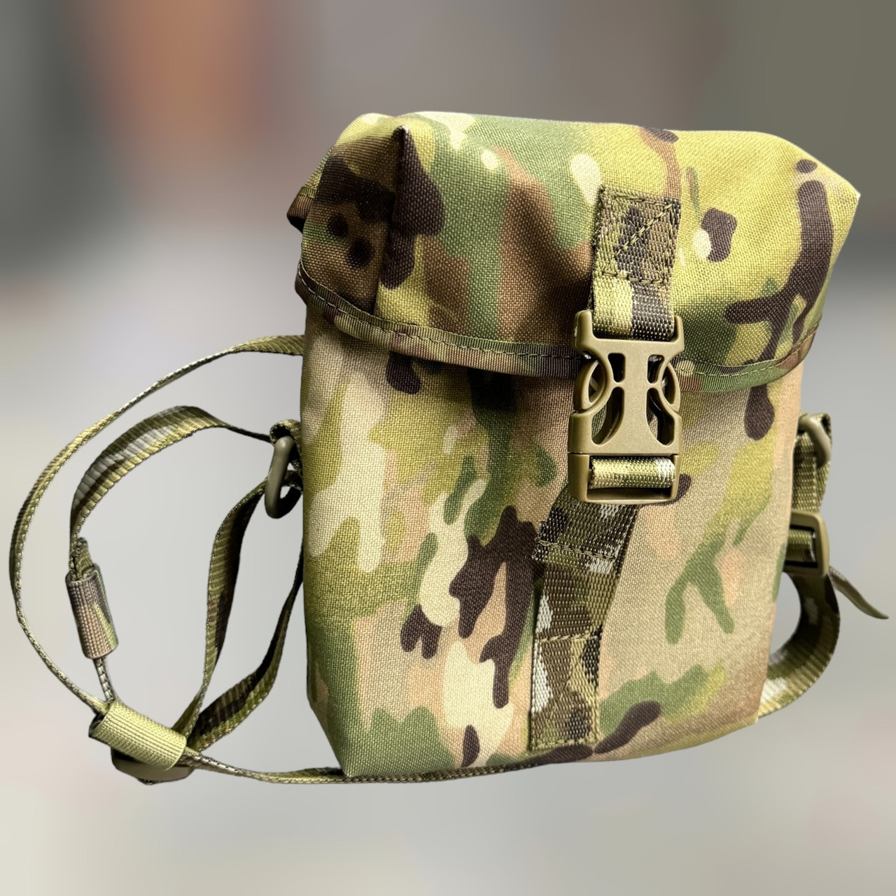 Підсумок утилітарний напівжорсткий, на плече, на молі, WINTAC, для біноклів та ПНБ, мультикам, CORDURA 1000D, фото 1