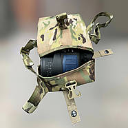 Підсумок утилітарний напівжорсткий, на плече, на молі, WINTAC, для біноклів та ПНБ, мультикам, CORDURA 1000D, фото 3