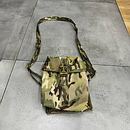 Підсумок утилітарний напівжорсткий, на плече, на молі, WINTAC, для біноклів та ПНБ, мультикам, CORDURA 1000D, фото 7