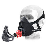 Маска для тренування дихання Phantom Training Mask Carbon S, фото 4