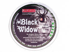 Шнур BratFishing Black Widow 0,10 мм 7.7kg 125м