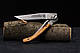 Laguiole з Liner замком, кишеньковий ніж, великий розмір, ручка з оливкового дерева, фото 2