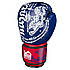 Боксерські рукавиці Phantom Muay Thai Blue 14 унцій (капа в подарунок), фото 3