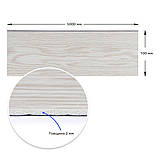Плінтус вініловий самоклеючий матовий 5000*100*2мм (D) SW-00002120, фото 3
