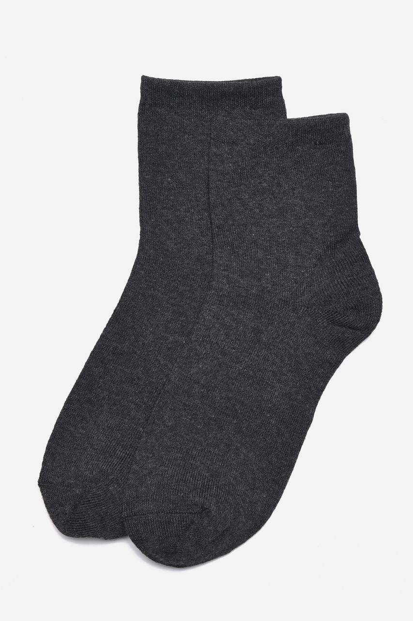 Шкарпетки чоловічі демісезонні темно-сірого кольору р.41-47 175458S, фото 1