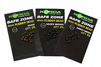 Бусинка Korda Safe Zone 4мм Rubber Bead Khaki