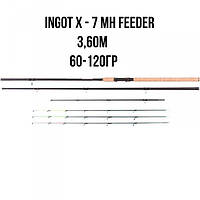 Вудилище фідерне INGOT X-7 MH FEEDER, BratFishing