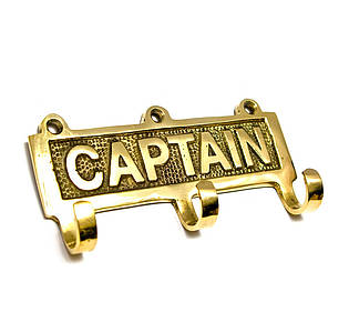 Вішалка для одягу бронза "Captain" 12х6х2,5 см (26612)