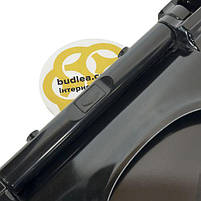 Кришка для унітазу з мікроліфтом Slim Elegance Black, дюропласт, чорний Sanpreis, фото 3