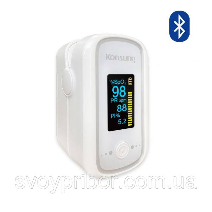Пульсоксиметр "Sonosat F02LP" (Bluetooth, IOS, Android), фото 1