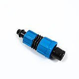 Стартер з підтиском для крапельної стрічки (TAPE16 мм) Santehplast SL-008, фото 6