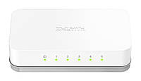 D-Link Комутатор GO-SW-5E 5xFE, Некерований