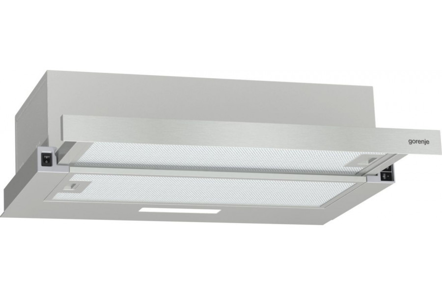 Gorenje Витяжка телескопічна, 60см, 350м.куб/год, нерж.