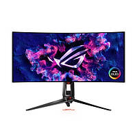 ASUS Монітор 33.9" ROG Swift PG34WCDM OLED, 3440x1440, 21:9, 240Hz, 0.03ms, DCI-P3 99%, CURVED, AdaptiveSync,