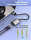 Адаптер Vention USB External Sound Card 0.15M Gray Metal Type (CDKHB), фото 5