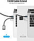 Адаптер Vention USB External Sound Card 0.15M Gray Metal Type (CDKHB), фото 8