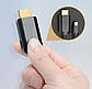 Адаптер-кабель Vention Type-C — HDMI, 2 м, чорний (CGUBH), фото 3