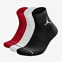 Носки баскетбольные Jordan Everyday Ankle Socks средние 3 пары (DX9655-902)