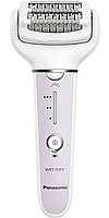 Panasonic Епілятор пінцетний, акумуляторний , пінцет.-60, волог.+сух., насадок-2, футляр , фіолетово-білий
