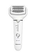 Panasonic Епілятор пінцетний, акумуляторний , пінцет.-60, волог.+сух., насадок-2, футляр, білий