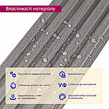 Рейка декоративна WPC стінова 3000х150х9мм Сіра SW-00001870, фото 4