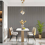 Рейка декоративна WPC стінова 3000х150х9мм Сіра SW-00001870, фото 7