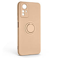 Чехол накладка ArmorStandart TPU Icon Ring для Xiaomi Redmi Note 12S 4G Pink Sand (ARM68812)