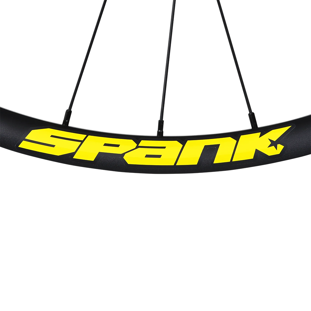 Набір наклейок на обода SPANK Decal kit, Yellow, фото 1