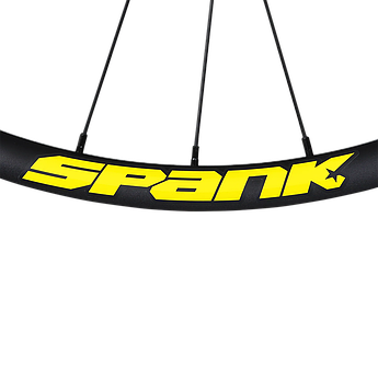 Набір наклейок на обода SPANK Decal kit, Yellow