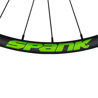 Набір наклейок на обода SPANK Decal kit, Green