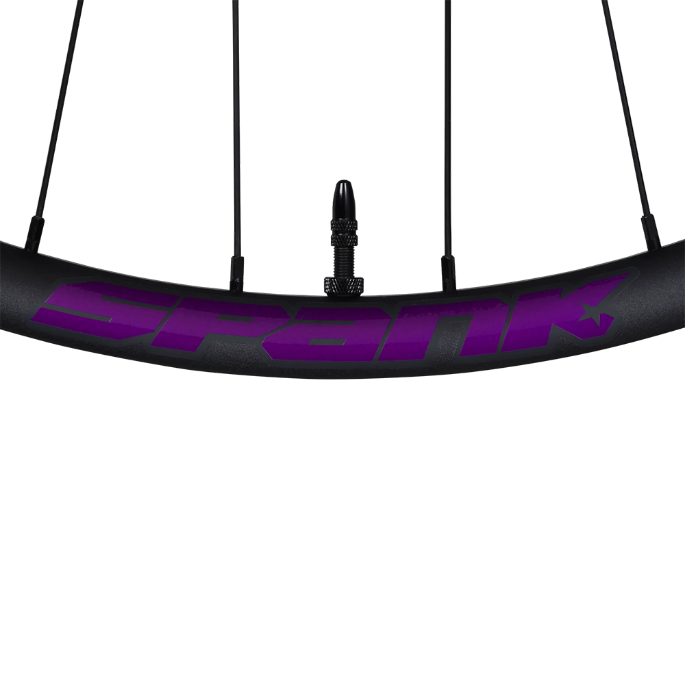 Набір наклейок на обода SPANK Decal kit, Purple, фото 1