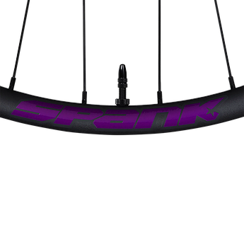 Набір наклейок на обода SPANK Decal kit, Purple