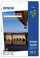 Фотобумага Epson A4 Premium Semigloss Photo Paper (C13S041332)