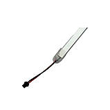 Світлодіодна лінійка Venom прозора SMD 5730 72 д.м. 50 см 220V IP65 5000-6000К (VLD-220-573072-50-W) Білий, фото 4