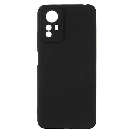 Чохол накладка TPU Armorstandart Matte Slim Fit для Xiaomi Redmi Note 12S 4G Camera cover Black (ARM67502), фото 1