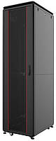 MIRSAN Шкаф 19", 26U, GTV, стеклянная дверь, 600x600 мм, черный Baumarpro - Твой Выбор