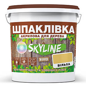 Шпаклівка для дерева готова до застосування акрилова Wood 14 кг SkyLine Білий (2000002784036)