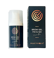 Гель для брів Brow gel Fix&Go Vanilla MAXYMOVA