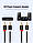 Аудіокабель Vention 2RCA Male to Male Audio Cable 2M Black Metal Type (VAB-R06-B200), фото 4