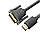 Кабель Vention HDMI to DVI Cable 1.5M Black (ABFBG), фото 4