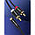 Аудіокабель Vention 3.5mm Female to 2RCA Male Audio Cable 1.5M Black Metal Type (VAB-R01-B150), фото 7