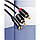 Аудіокабель Vention 3.5mm Female to 2RCA Male Audio Cable 1.5M Black Metal Type (VAB-R01-B150), фото 8