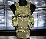 Плитоноска Agilite K-Zero / Helikon-Tex Training Mini Rig Multicam с подсумками