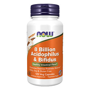 8 Billion Acidophilus & Bifidus - 120 vcaps