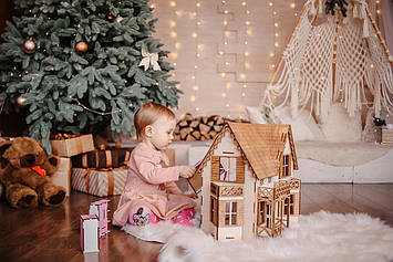 Ляльковий будиночок з меблями для ляльок LOL. Подарунок на Новий Рік для дівчаток. Код/Артикул 176 150200