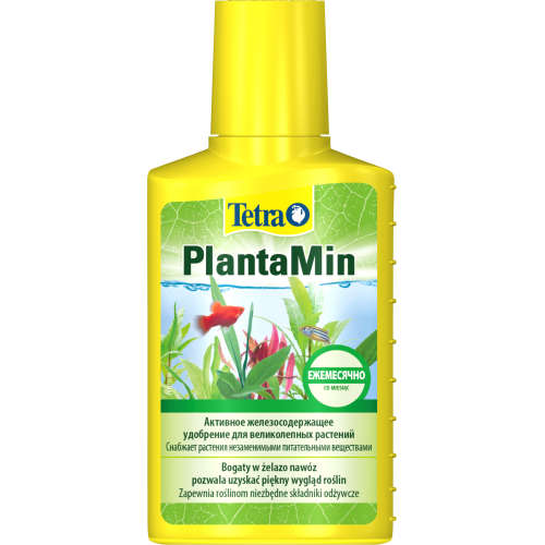 Tetra PlantaMin для зеленых аквариумных растений с железом, 100 мл на 400 л - фото 2 - id-p2135461156